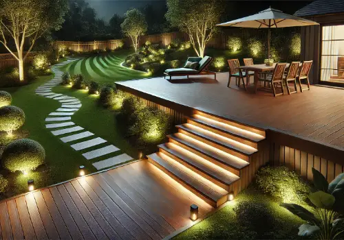 Deck and Patio Lighting Installations