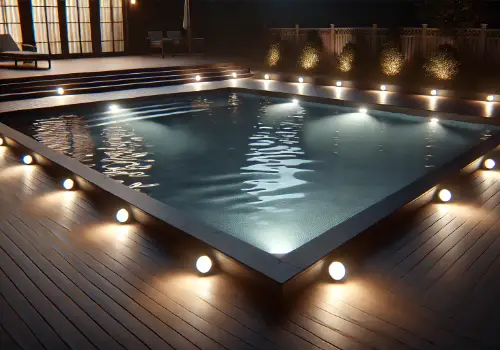 Pool Lighting Installation